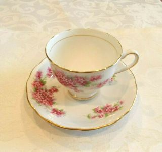 Vintage - Colclough Bone Chinatea Cup & Saucer Made In England 17404