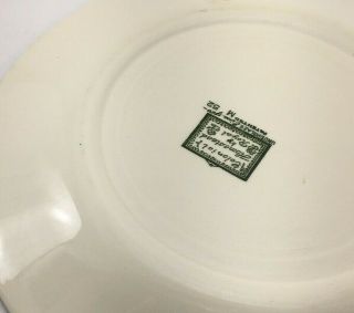 Vintage Colonial Homestead by Royal Handled Cake Plate Serving Platter 10 