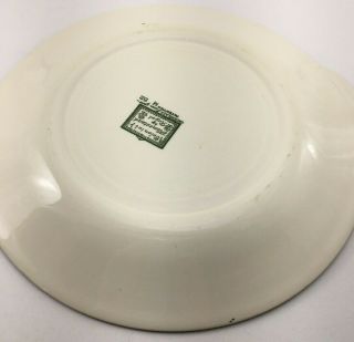 Vintage Colonial Homestead by Royal Handled Cake Plate Serving Platter 10 