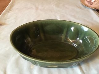 Vintage ROYAL HAEGER Green Oval Ceramic Planter 3929 USA, 2