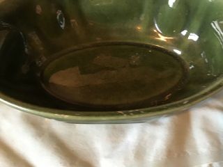 Vintage ROYAL HAEGER Green Oval Ceramic Planter 3929 USA, 5