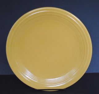 Vintage Fiesta Yellow 9 1/2 " Luncheon Plate Fiestaware