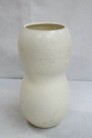 Mcm Denby Off White Double Gourd Pottery Vase Eames Interest