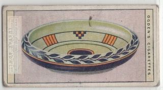 Lancaster And Sons Luster Bowl Stoke - On - Trent Pottery 1920s Trade Ad Card