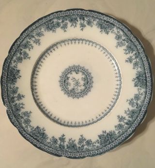 Vintage Wharf Pottery Richmond Semi Porcelain Plate,  9 3/4 " Clearnce Price