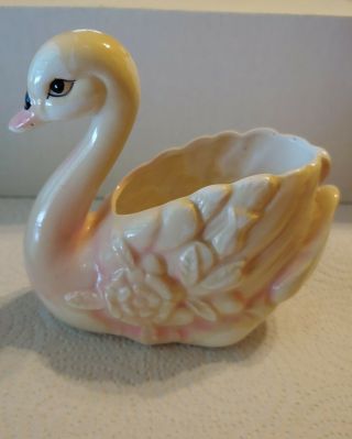 Vintage Swan Vase From 1960 